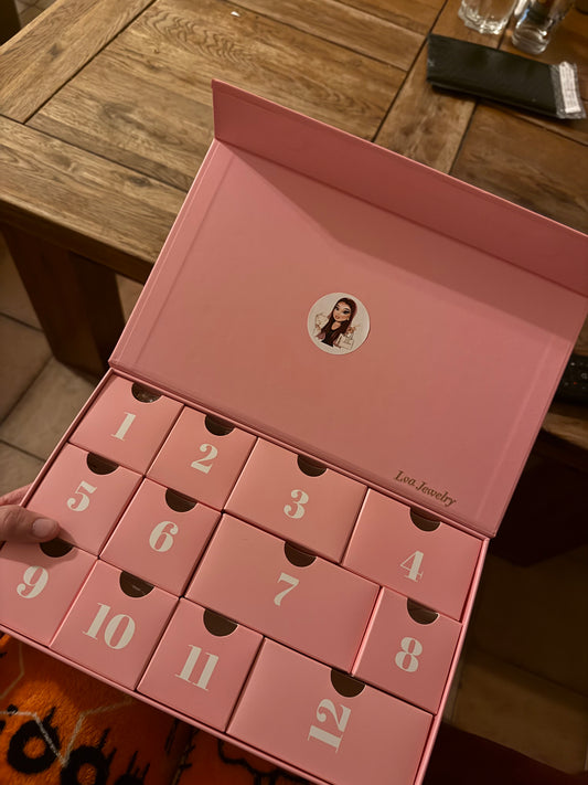 Calendrier de l’avent 12 cases + 12 pochons